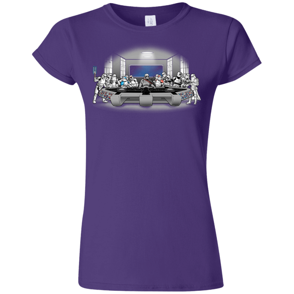 T-Shirts Purple / S Troopers Dinner Junior Slimmer-Fit T-Shirt