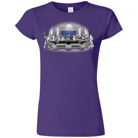 T-Shirts Purple / S Troopers Dinner Junior Slimmer-Fit T-Shirt