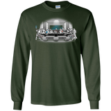 T-Shirts Forest Green / S Troopers Dinner Men's Long Sleeve T-Shirt