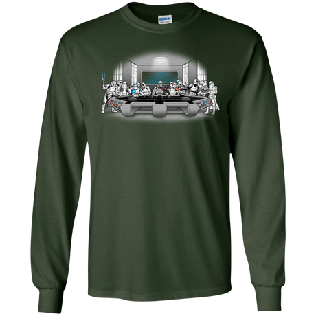 T-Shirts Forest Green / S Troopers Dinner Men's Long Sleeve T-Shirt