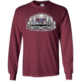 T-Shirts Maroon / S Troopers Dinner Men's Long Sleeve T-Shirt