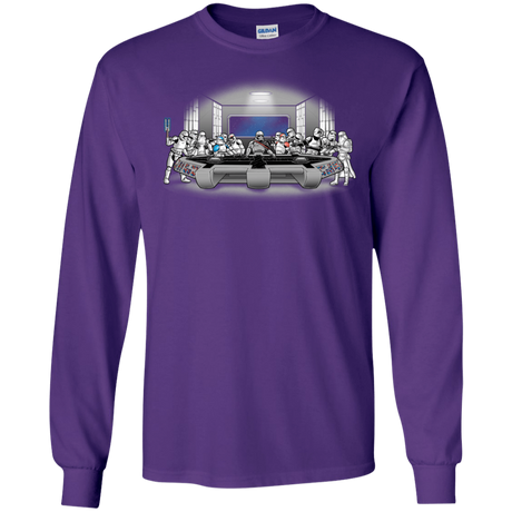 T-Shirts Purple / S Troopers Dinner Men's Long Sleeve T-Shirt