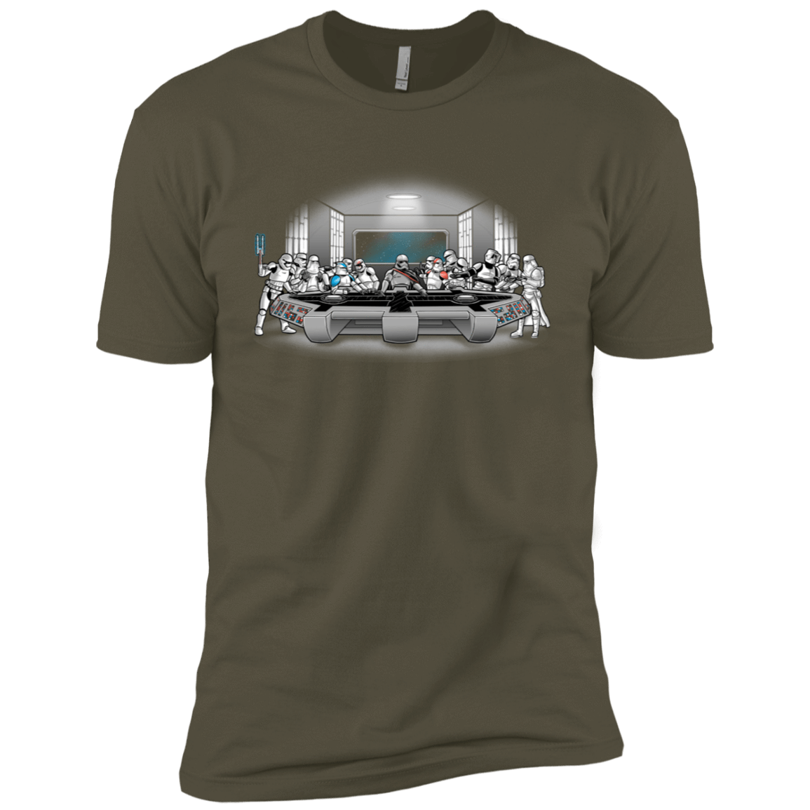 T-Shirts Military Green / X-Small Troopers Dinner Men's Premium T-Shirt