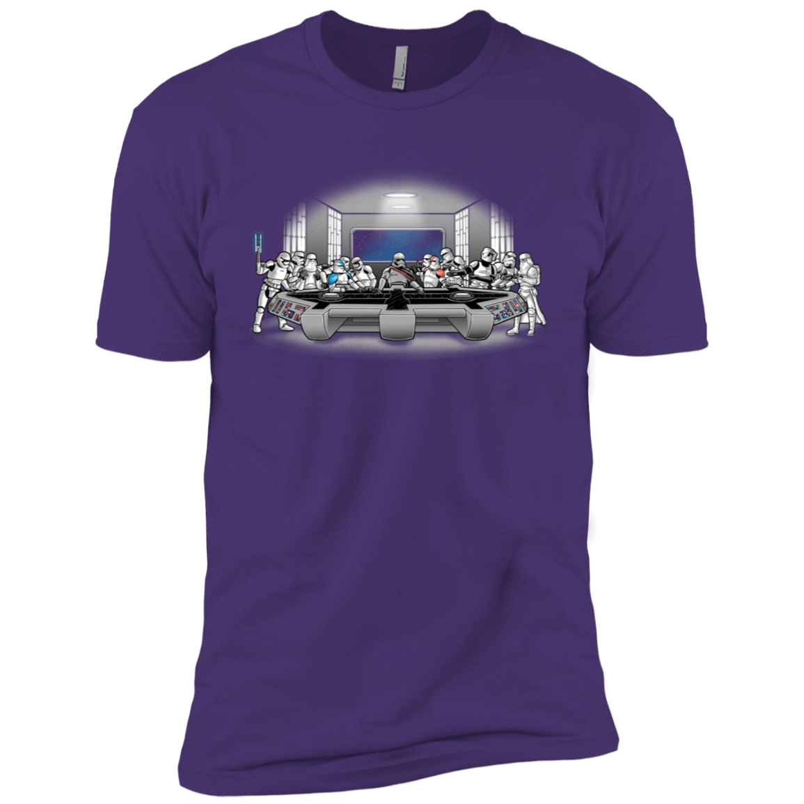 T-Shirts Purple Rush/ / X-Small Troopers Dinner Men's Premium T-Shirt