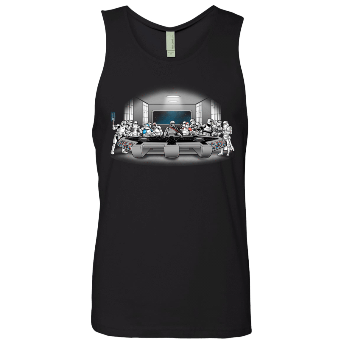 T-Shirts Black / S Troopers Dinner Men's Premium Tank Top