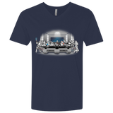 T-Shirts Midnight Navy / X-Small Troopers Dinner Men's Premium V-Neck