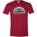 T-Shirts Cardinal Red / S Troopers Dinner Men's Semi-Fitted Softstyle