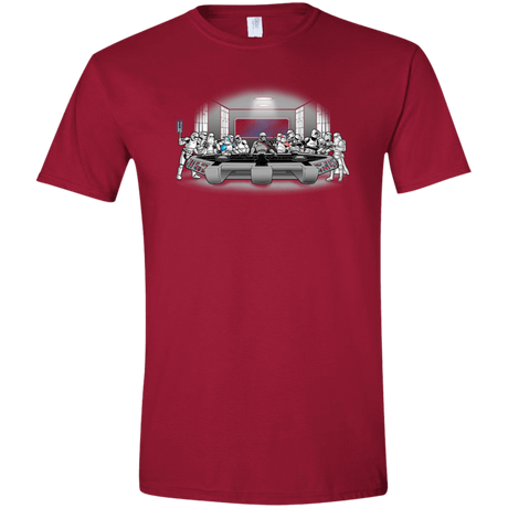 T-Shirts Cardinal Red / S Troopers Dinner Men's Semi-Fitted Softstyle