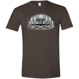 T-Shirts Dark Chocolate / S Troopers Dinner Men's Semi-Fitted Softstyle