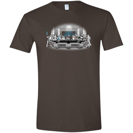T-Shirts Dark Chocolate / S Troopers Dinner Men's Semi-Fitted Softstyle