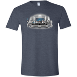 T-Shirts Heather Navy / S Troopers Dinner Men's Semi-Fitted Softstyle