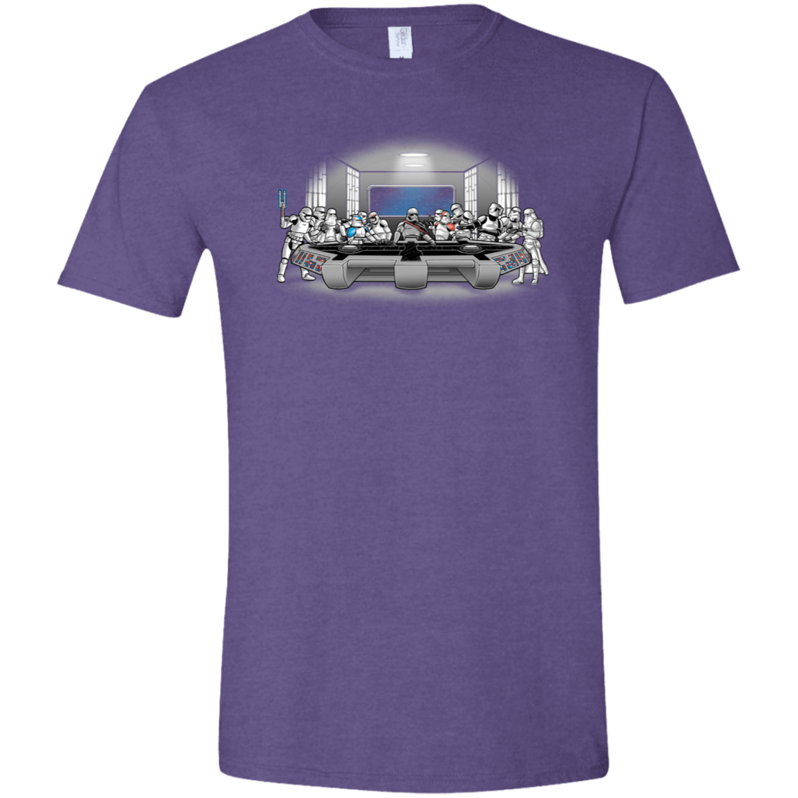T-Shirts Heather Purple / S Troopers Dinner Men's Semi-Fitted Softstyle