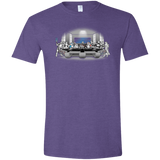 T-Shirts Heather Purple / S Troopers Dinner Men's Semi-Fitted Softstyle