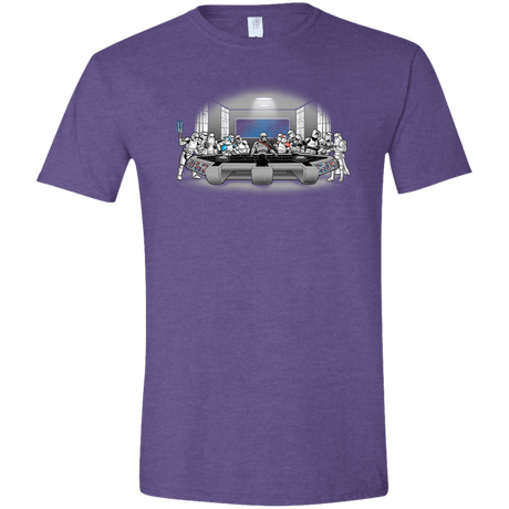 T-Shirts Heather Purple / S Troopers Dinner Men's Semi-Fitted Softstyle