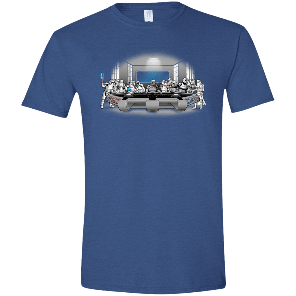 T-Shirts Heather Royal / X-Small Troopers Dinner Men's Semi-Fitted Softstyle