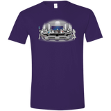 T-Shirts Purple / S Troopers Dinner Men's Semi-Fitted Softstyle