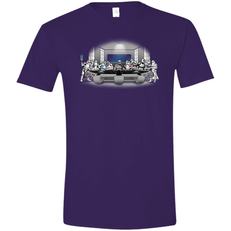 T-Shirts Purple / S Troopers Dinner Men's Semi-Fitted Softstyle