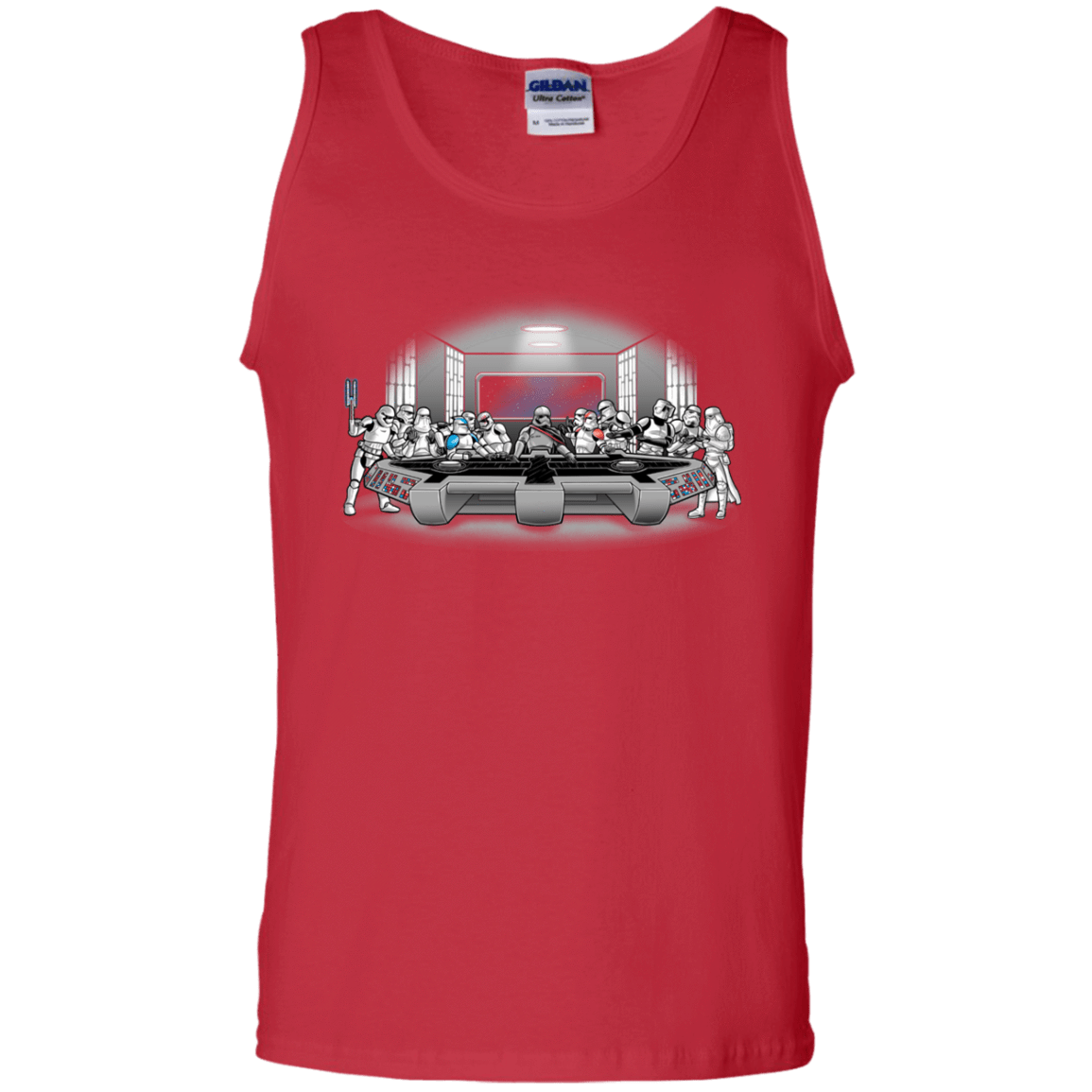 T-Shirts Red / S Troopers Dinner Men's Tank Top