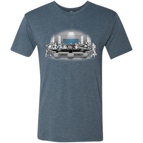 T-Shirts Indigo / S Troopers Dinner Men's Triblend T-Shirt