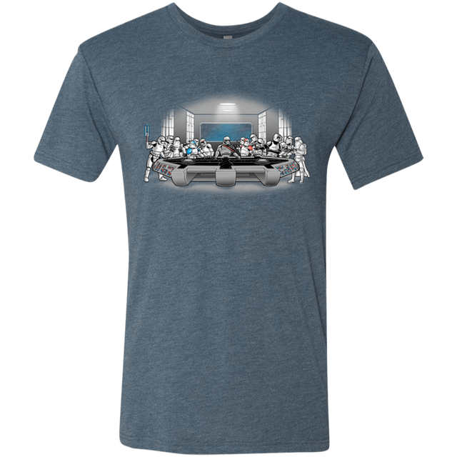 T-Shirts Indigo / S Troopers Dinner Men's Triblend T-Shirt