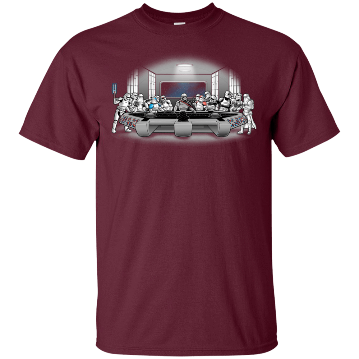 T-Shirts Maroon / S Troopers Dinner T-Shirt