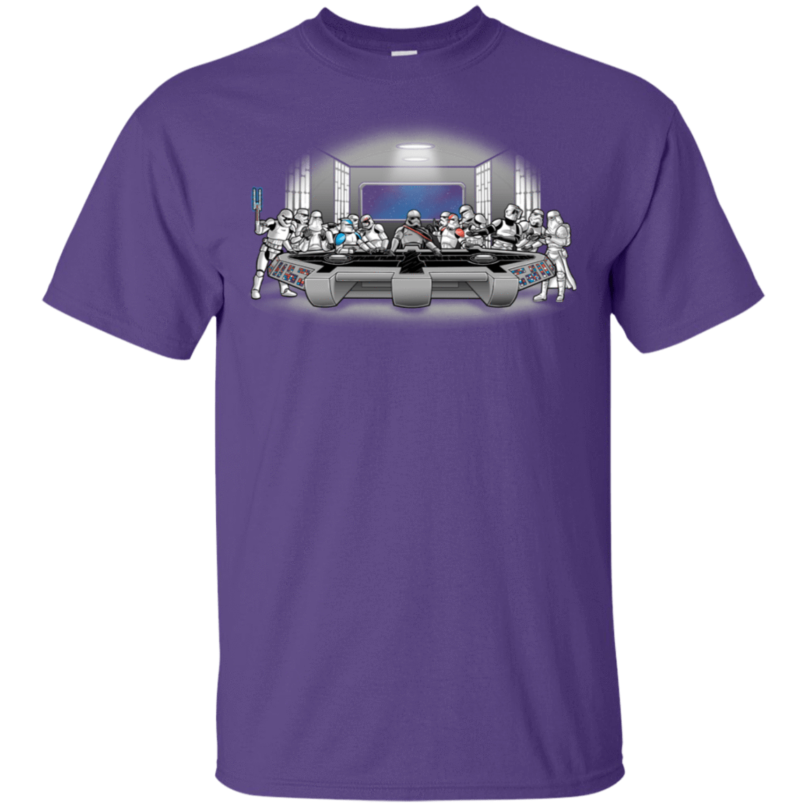 T-Shirts Purple / S Troopers Dinner T-Shirt