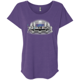 T-Shirts Purple Rush / X-Small Troopers Dinner Triblend Dolman Sleeve