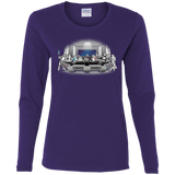 T-Shirts Purple / S Troopers Dinner Women's Long Sleeve T-Shirt