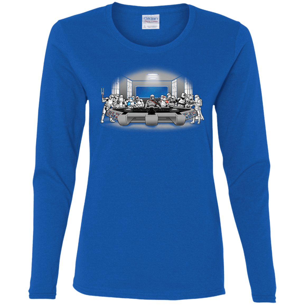 T-Shirts Royal / S Troopers Dinner Women's Long Sleeve T-Shirt