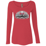 T-Shirts Vintage Red / S Troopers Dinner Women's Triblend Long Sleeve Shirt