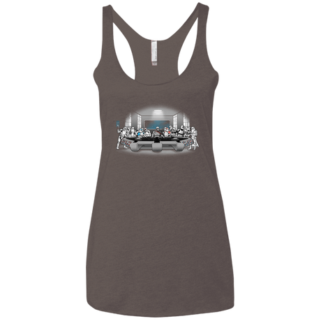 T-Shirts Macchiato / X-Small Troopers Dinner Women's Triblend Racerback Tank