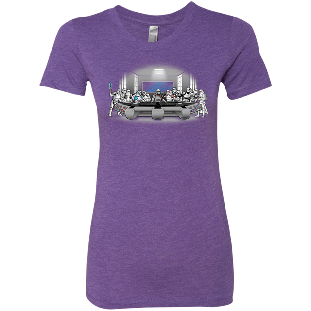 T-Shirts Purple Rush / S Troopers Dinner Women's Triblend T-Shirt