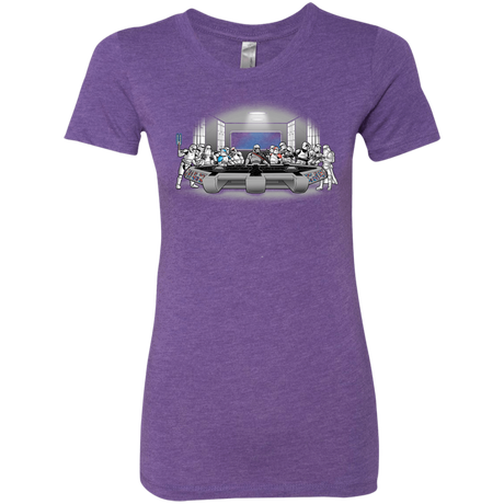 T-Shirts Purple Rush / S Troopers Dinner Women's Triblend T-Shirt