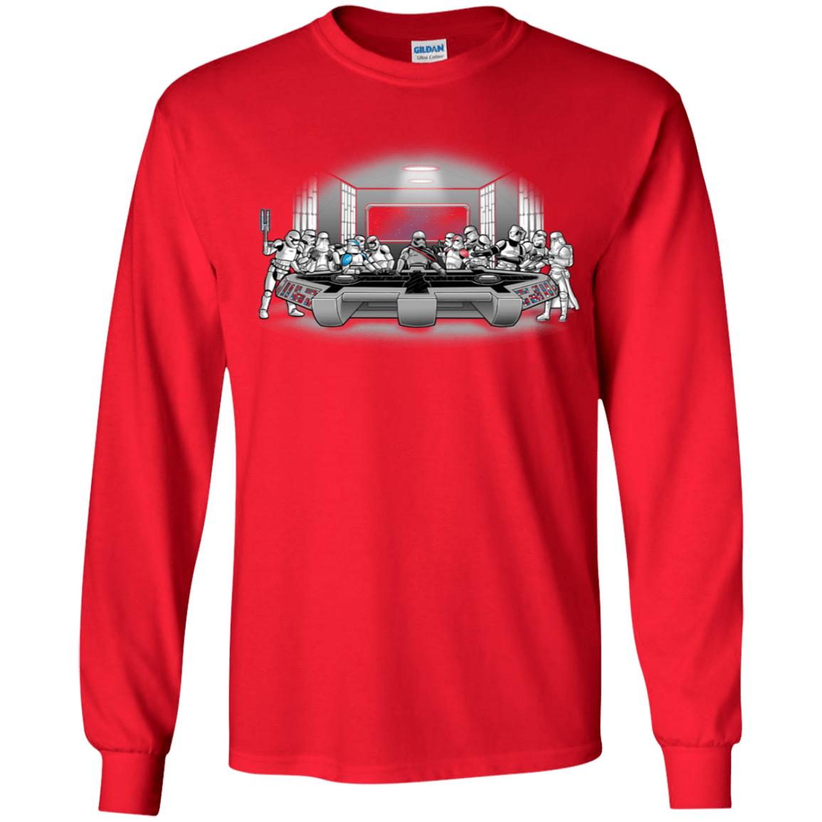 T-Shirts Red / YS Troopers Dinner Youth Long Sleeve T-Shirt