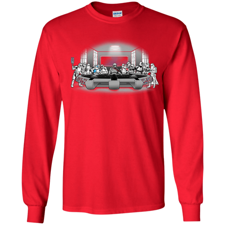 T-Shirts Red / YS Troopers Dinner Youth Long Sleeve T-Shirt