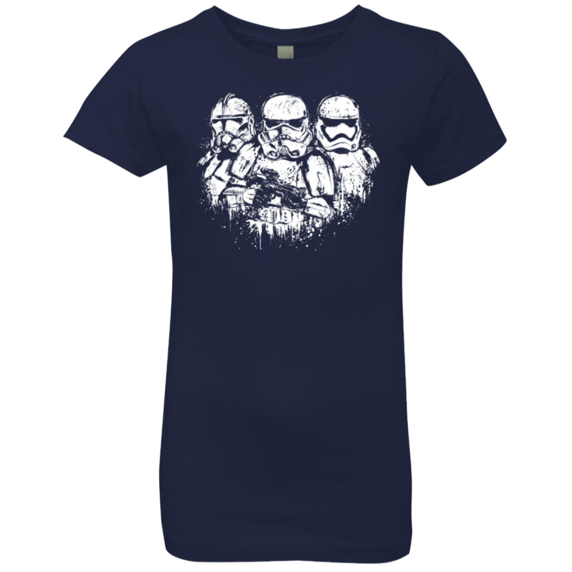 T-Shirts Midnight Navy / YXS Troopers Girls Premium T-Shirt