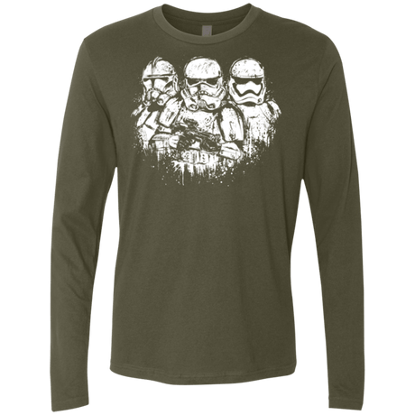 T-Shirts Military Green / Small Troopers Men's Premium Long Sleeve