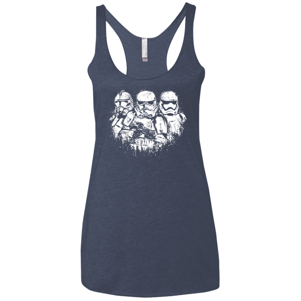 T-Shirts Vintage Navy / X-Small Troopers Women's Triblend Racerback Tank