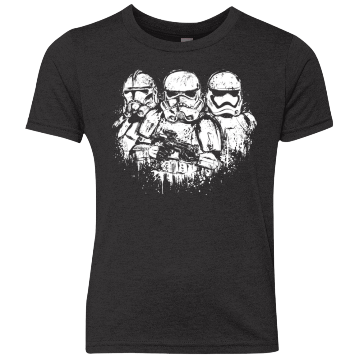 T-Shirts Vintage Black / YXS Troopers Youth Triblend T-Shirt