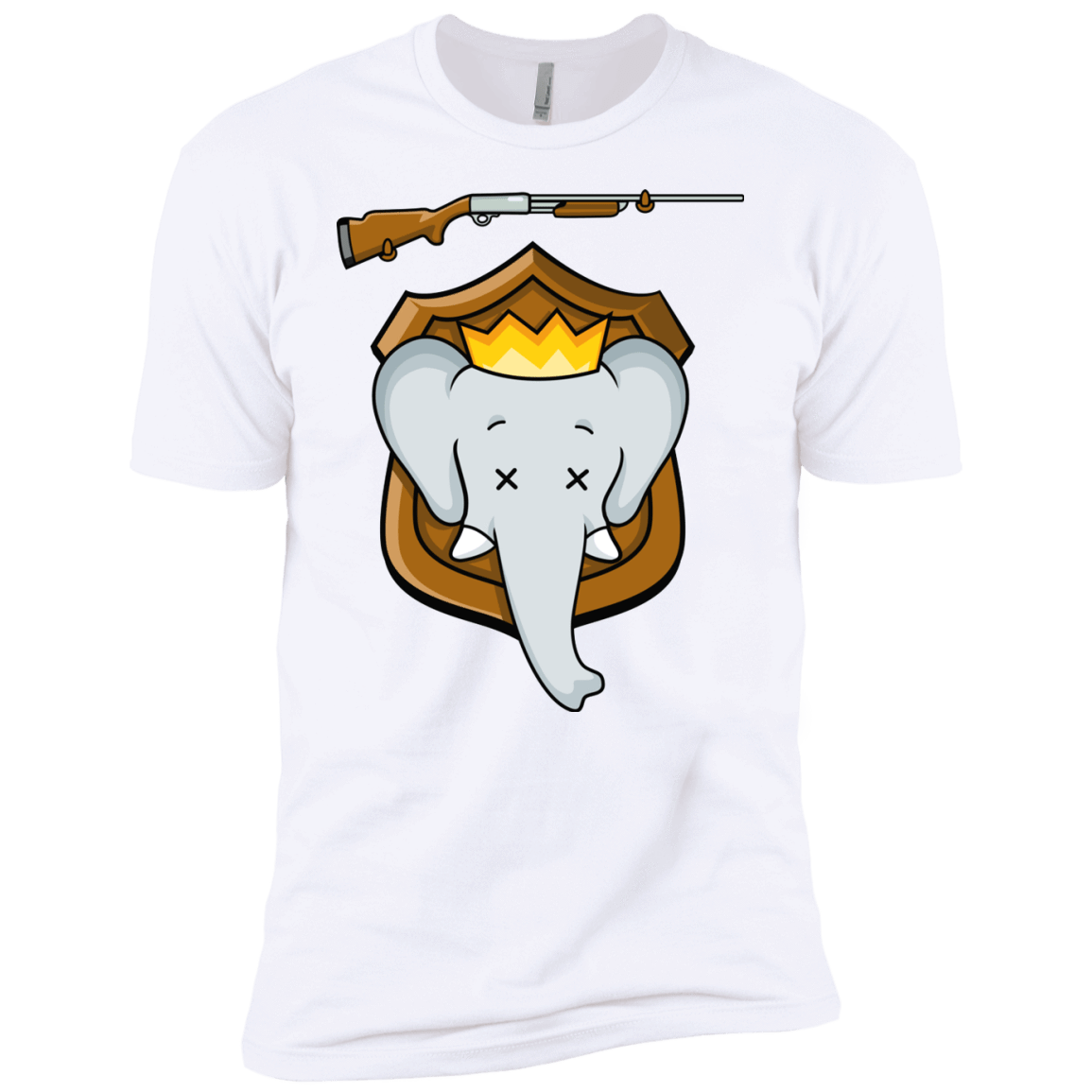T-Shirts White / YXS Trophy Babar Boys Premium T-Shirt