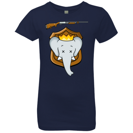 T-Shirts Midnight Navy / YXS Trophy Babar Girls Premium T-Shirt