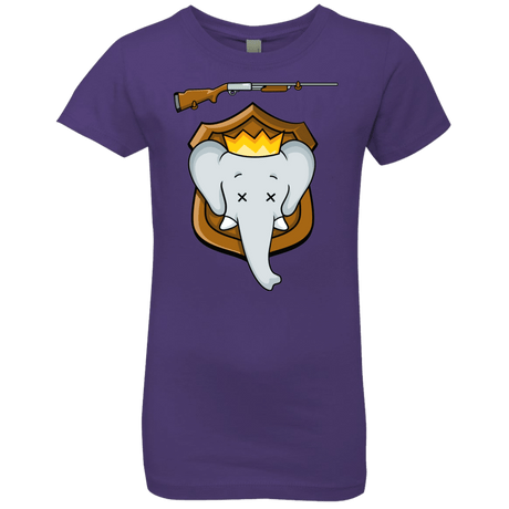 T-Shirts Purple Rush / YXS Trophy Babar Girls Premium T-Shirt
