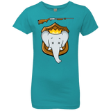 T-Shirts Tahiti Blue / YXS Trophy Babar Girls Premium T-Shirt