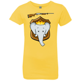 T-Shirts Vibrant Yellow / YXS Trophy Babar Girls Premium T-Shirt