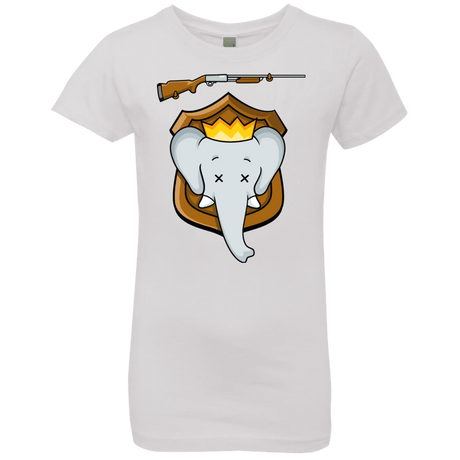 T-Shirts White / YXS Trophy Babar Girls Premium T-Shirt