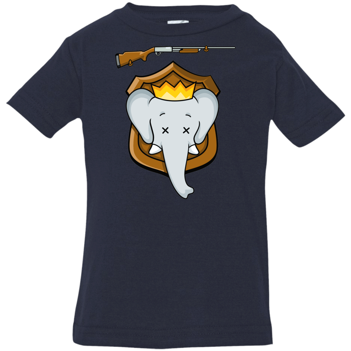 T-Shirts Navy / 6 Months Trophy Babar Infant Premium T-Shirt