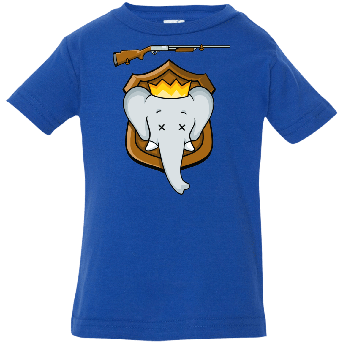 T-Shirts Royal / 6 Months Trophy Babar Infant Premium T-Shirt