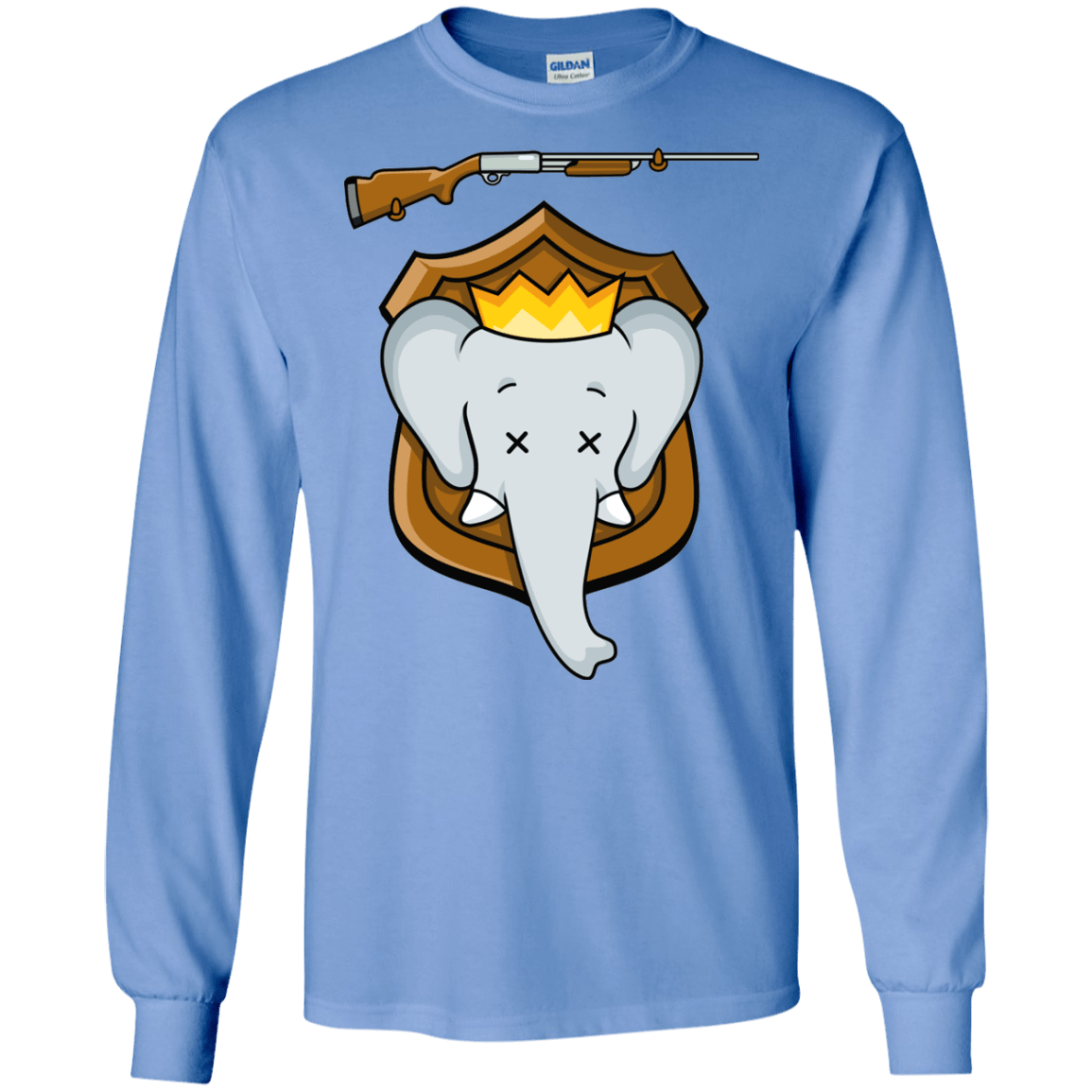 T-Shirts Carolina Blue / S Trophy Babar Long Sleeve T-Shirt