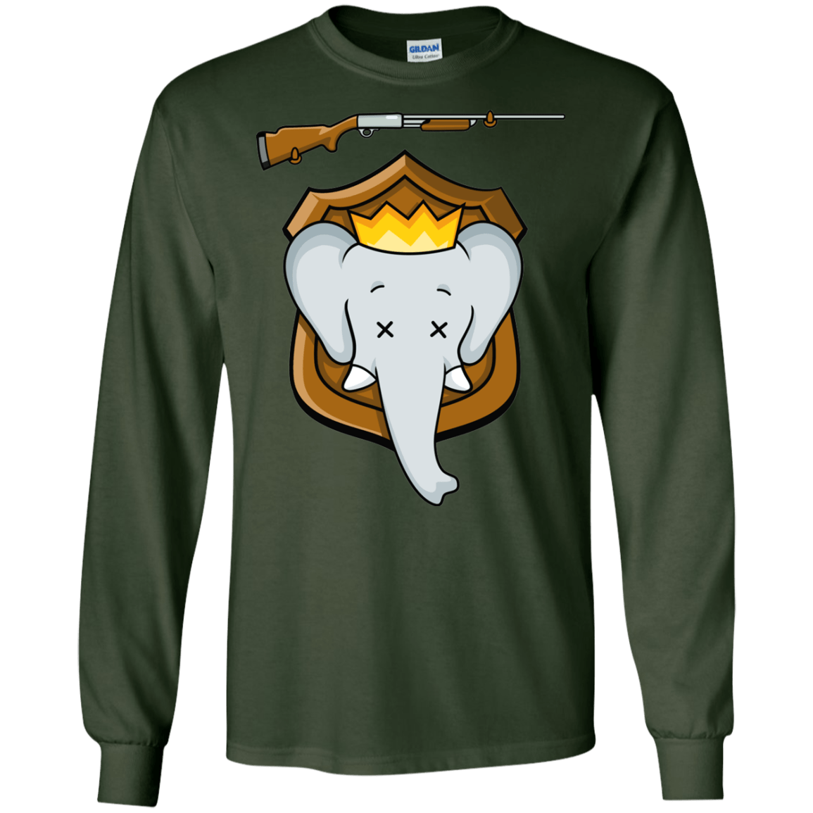 T-Shirts Forest Green / S Trophy Babar Long Sleeve T-Shirt