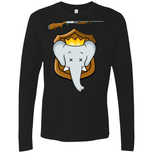 T-Shirts Black / S Trophy Babar Men's Premium Long Sleeve